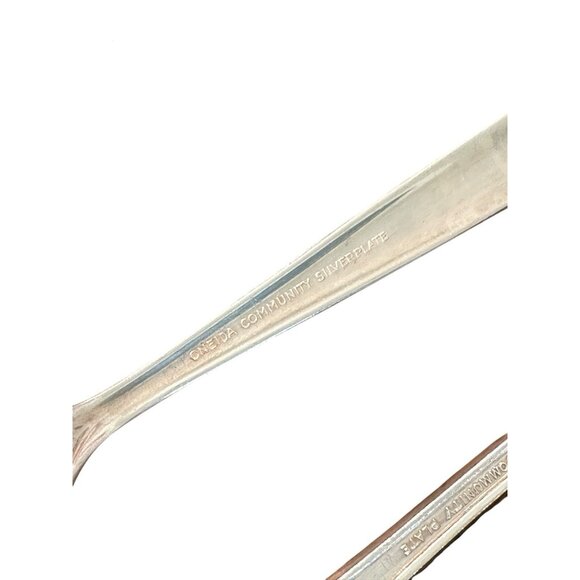 Vintage Mixed Lot Silverplated and Stainless Silverware Assorted Lot of 8 - Picture 11 of 13